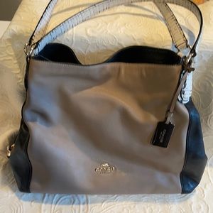 Coach “Hallie” Shoulder Bag